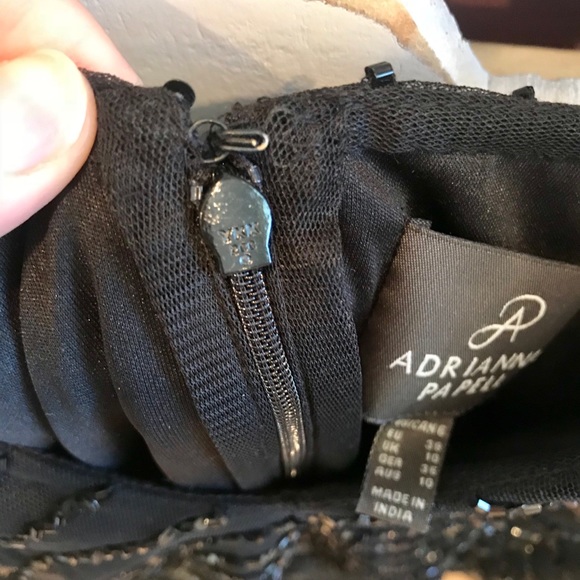 Adrianna Papell Sequin Evening Gown size 6 - Picture 6 of 8